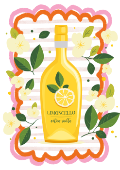 Bügelbild Limoncello